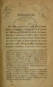 Cover of: Recordações da vida parlamentar do advogado Antonio Pereira Rebouças by Antonio Pereira Rebouças