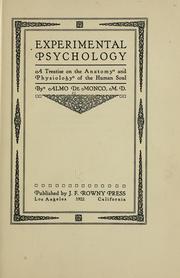 Cover of: Experimental psychology
