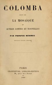 Cover of: Colom by Prosper Mérimée