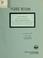 Cover of: State of Montana, Office of the State Auditor, report on the examination of financial schedules fiscal years ended June 30, 1983 and 1984