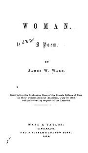 Woman: A Poem by James Warner Ward