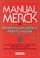Cover of: The Merck Manual of Medical Information