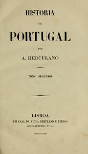 Cover of: Historia de Portugal by Alexandre Herculano