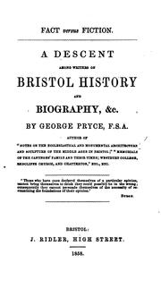 Fact Versus Fiction: A Descent Among Writers on Bristol History and .. by George Pryce