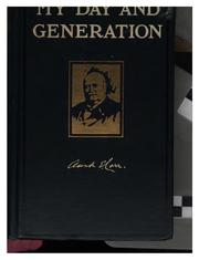 Cover of: My day and generation