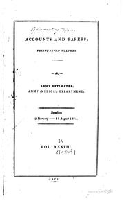 Cover of: Parliamentary Papers by Great Britain, Great Britain. Parliament. House of Commons., Parliament , Northern Ireland , Great Britain, House of Commons