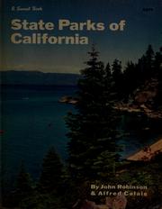 Cover of: State parks of California