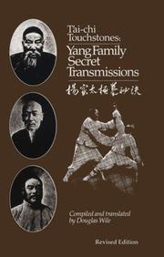 Cover of: Tai Chi Touchstones: Yang Family Secret Transmissions