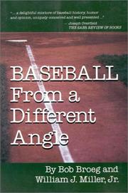 Cover of: Baseball from a different angle