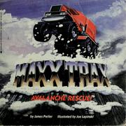 Cover of: Maxx Trax: Avalanche Rescue! (MAXX Trax)