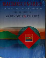 Cover of: Macroeconomics by Parkin, Michael