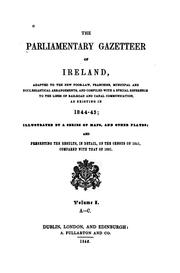 Cover of: The Parliamentary gazetteer of Ireland by 