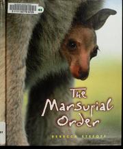 Cover of: Marsupial order by Rebecca Stefoff, Rebecca Stefoff