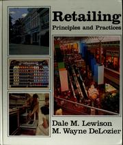 Cover of: Retailing, principles & practices