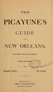 The Picayune's guide to New Orleans