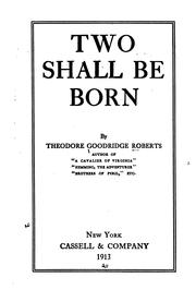 Cover of: Two Shall be Born