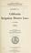 Cover of: California irrigation district laws as amended 1921.