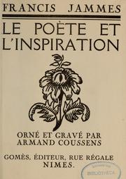 Cover of: Le poète et l'inspiration