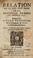 Cover of: Relation de ce qui s'est passe' en la Novvelle France en l'annee 1637