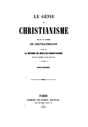 Cover of: Génie du christianisme. by François-René de Chateaubriand