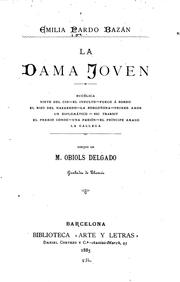 Cover of: La dama joven by Emilia Pardo Bazán