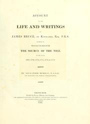 Account of the life and writings of James Bruce .. by Murray, Alexander