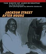 Cover of: Jackson Street after hours by Paul De Barros