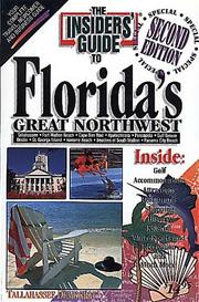 Cover of: The insiders' guide to Florida's great northwest by Robin Rowan