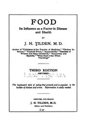 Cover of: Food v. 2, 1916