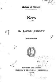 Cover of: Nero by Jacob Abbott