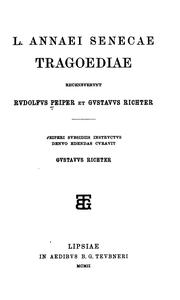 Cover of: Tragoediae