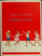 Cover of: Janet and Mark : Outdoors and in