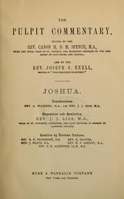 Cover of: The Pulpit commentary