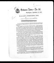 Cover of: Wallace's intrenching tool