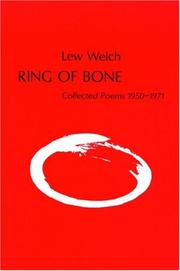 Cover of: Ring of Bone Collected Poems 1950-1971