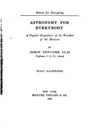 Cover of: Astronomy for Everybody