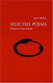 Cover of: Selected poems