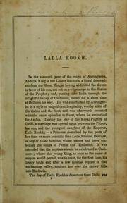 Cover of: The poetical works of Thomas Moore: including "Lalla Rookh", "Odes of Anacreon", "Irish melodies", "National airs", and "Miscellaneous poems"