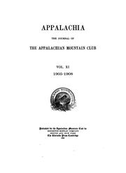 Cover of: Appalachia by Appalachian Mountain Club, Appalachian Mountain Club