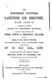 Cover of: The Northern Counties Gazetteer and Directory, for 1855-6: A Complete and Perfect Guide to ... by Edward Hepple Hall