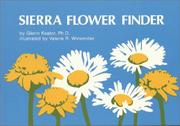 Cover of: Sierra flower finder by Glenn Keator