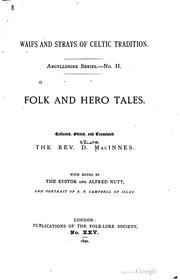 Folk and hero tales by Duncan MacInnes