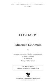 Cover of: Dos harts by Edmondo De Amicis