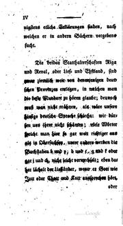 Cover of: Idiotikon der deutschen Sprache in lief- und Ehstland: Nebst Eingestreueten ... by August Wilhelm Hupel