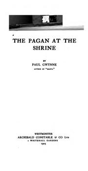 Cover of: The pagan at the shrine