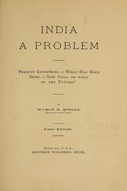 India a problem by Wilbur Brenner Stover