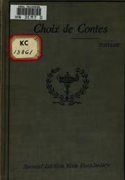 Cover of: Choix de contes de Daudet