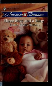 Cover of: Three Boys And A Baby (Harlequin American Romance Series)