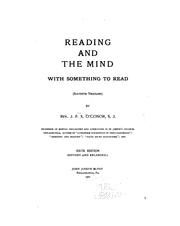 Cover of: Reading and the Mind: With Something to Read