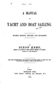 Cover of: A manual of yacht and boat sailing by Dixon Kemp